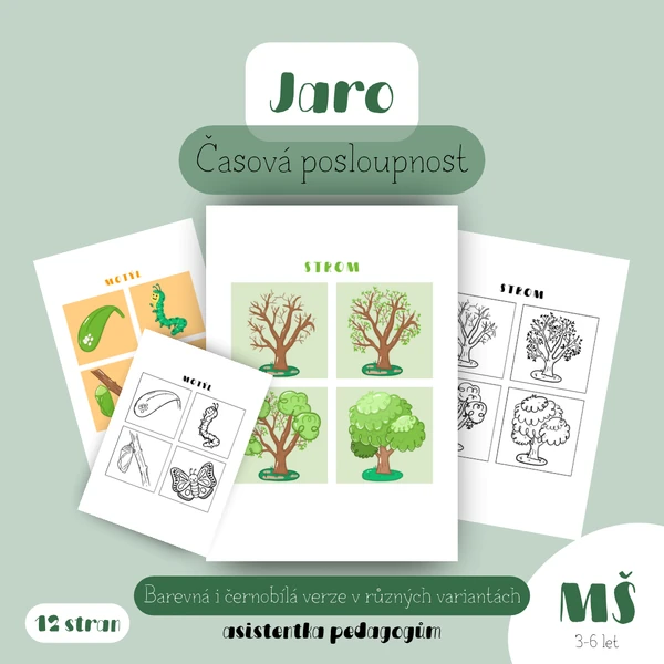 Jaro - Časová posloupnost