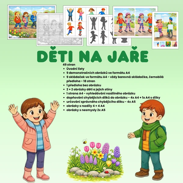 Děti na jaře