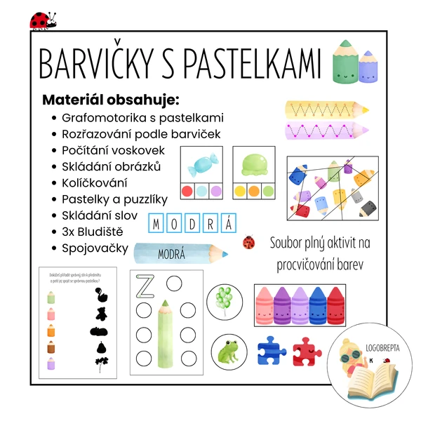 BARVIČKY S PASTELKAMI