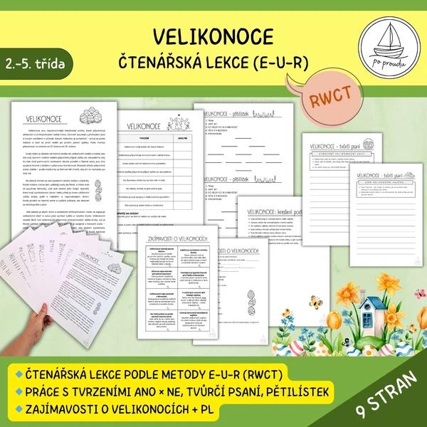 Velikonoce | čtenářská lekce (E-U-R)
