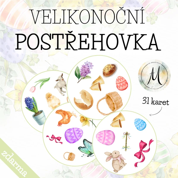 VELIKONOČNÍ POSTŘEHOVKA