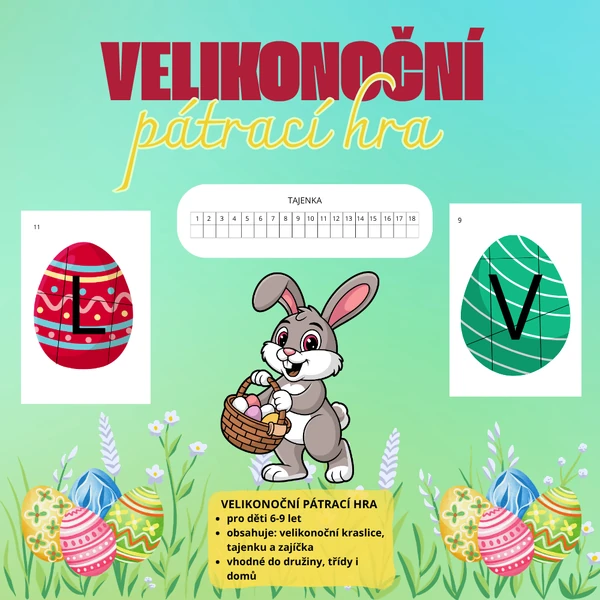 VELIKONOČNÍ PÁTRACÍ HRA