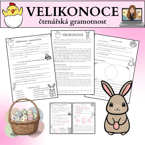Velikonoce - čtenářská gramotnost