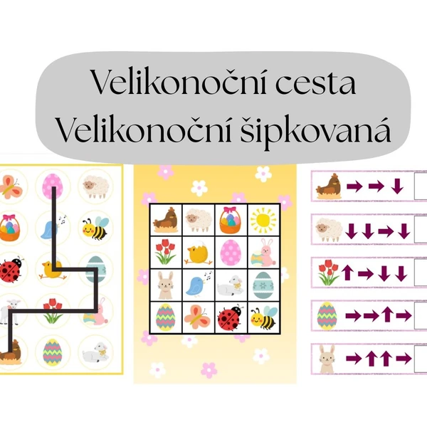 Velikonoční cesta, Velikonoční šipkovaná