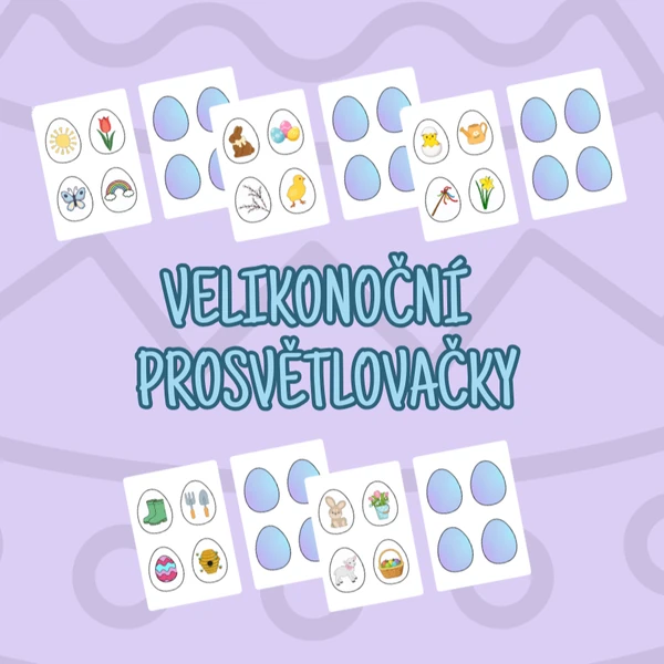 Velikonoční prosvětlovačky