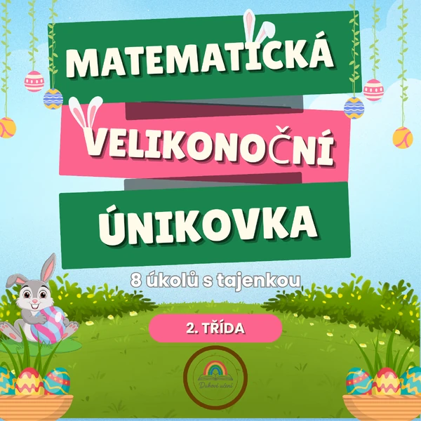 Velikonoční matematická únikovka pro 2. třídu