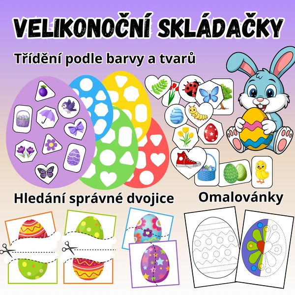 Velikonoční skládačky