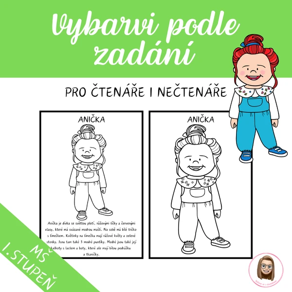 JARO - vybarvi podle zadání