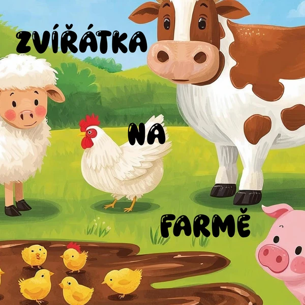 Zvířátka na farmě - demonstrační obrázky