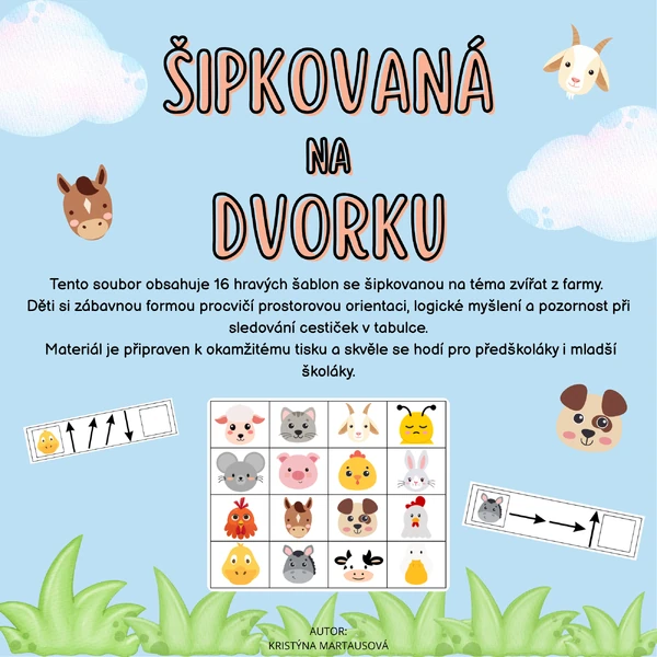 Šipkovaná na dvorku - Logické cesty z farmy