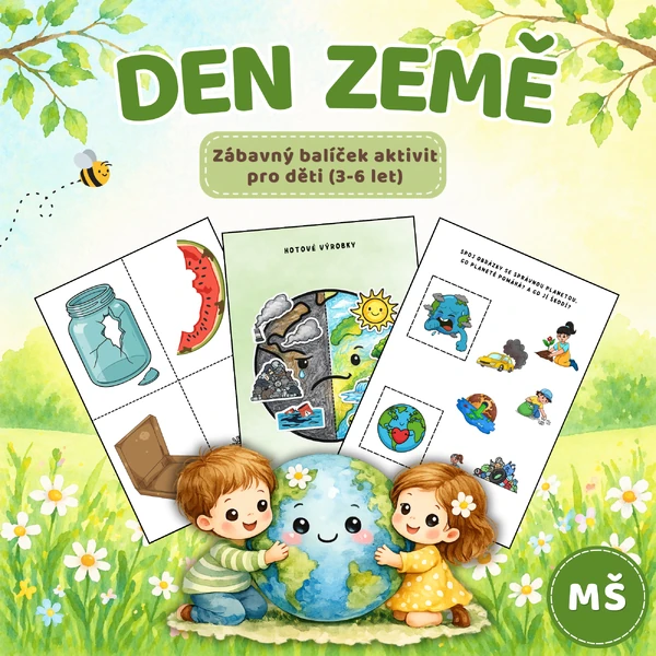 Den Země v MŠ - kompletní příprava na celý den