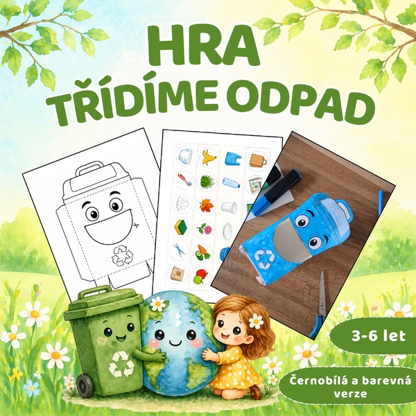 Hra - Třídíme odpad (3-6 let)