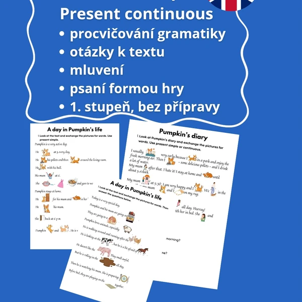Procvičování přítomného času: Fun Pack