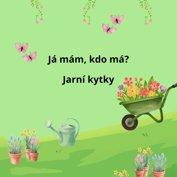 Já mám, kdo má? - jarní kytky