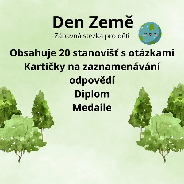 Den Země- zábavna stezka