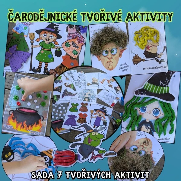 ČARODĚJNICKÉ TVOŘIVÉ AKTIVITY
