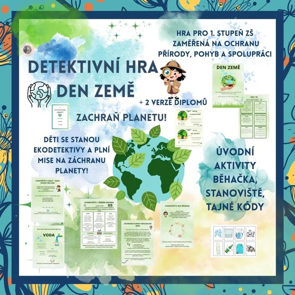 DETEKTIVNÍ HRA: DEN ZEMĚ