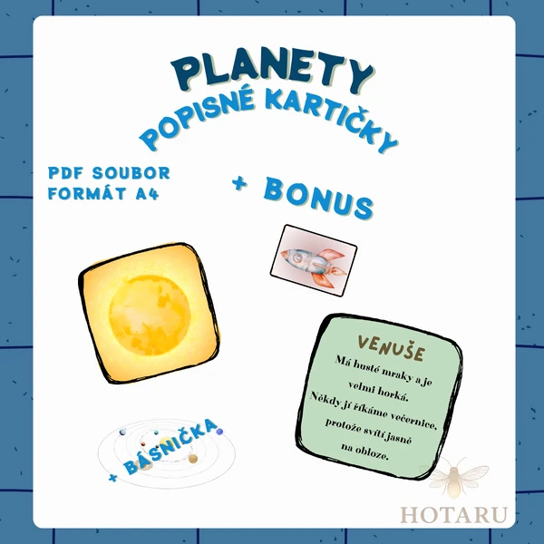 Vesmír - planety + BONUS!