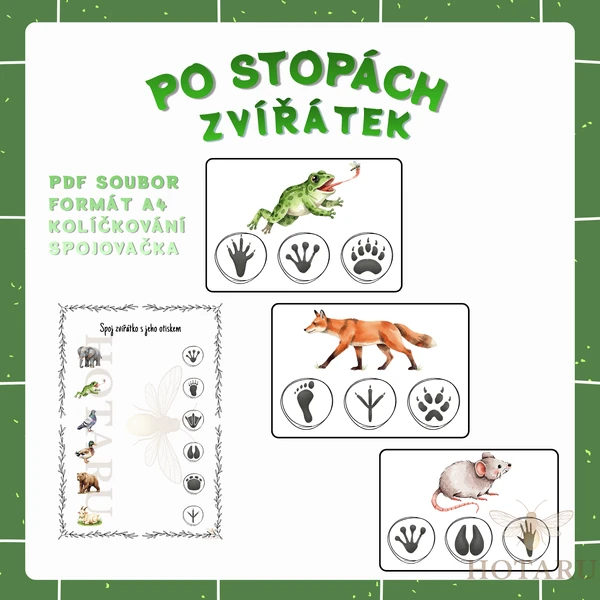 PO STOPÁCH ZVÍŘÁTEK 