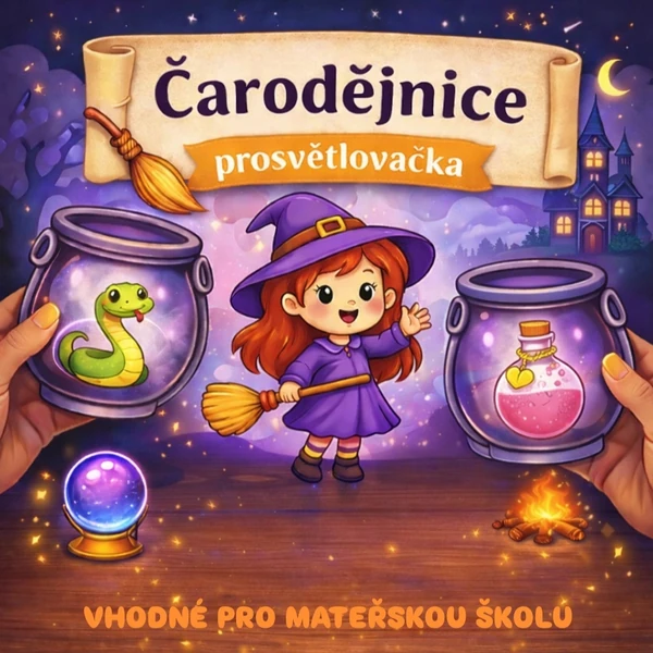 Čarodějnice - prosvětlovačka
