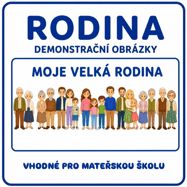 Rodina - demonstrační obrázky