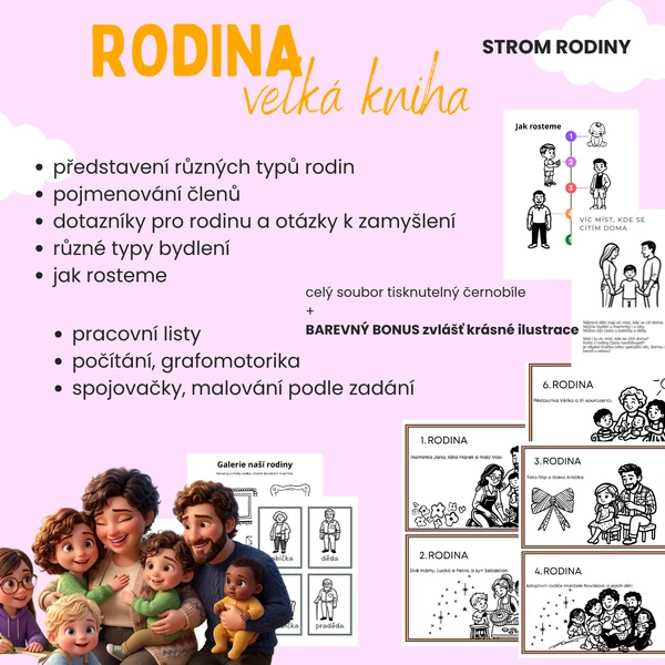 Rodina - Velká kniha