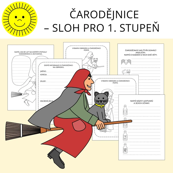 ČARODĚJNICE – SLOH PRO 1. STUPEŇ