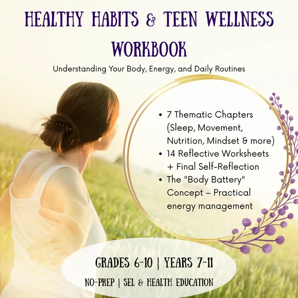 HEALTHY HABITS & TEEN WELLNESS | NO-PREP | SEL & Health Education