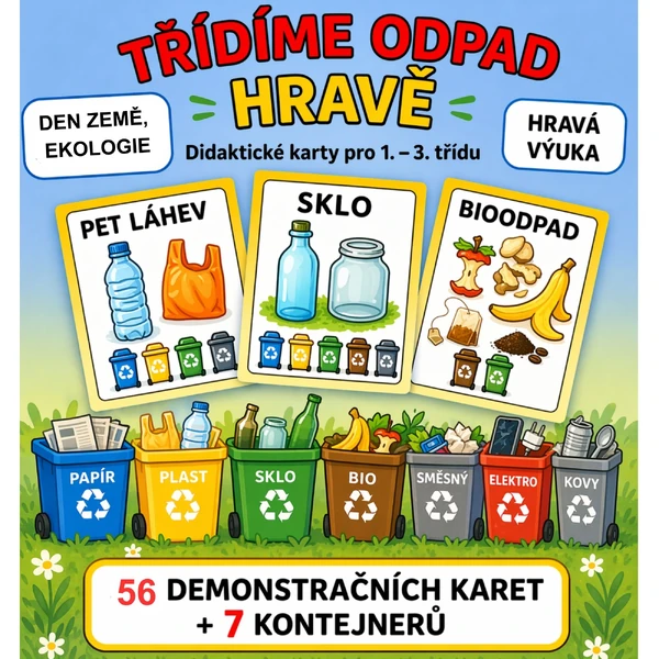 TŘÍDÍME ODPAD HRAVĚ