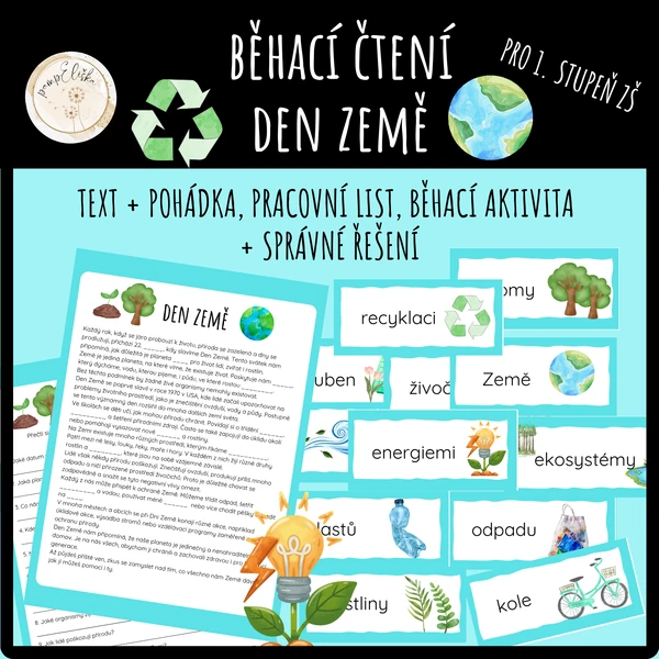 Běhací čtení - Den Země