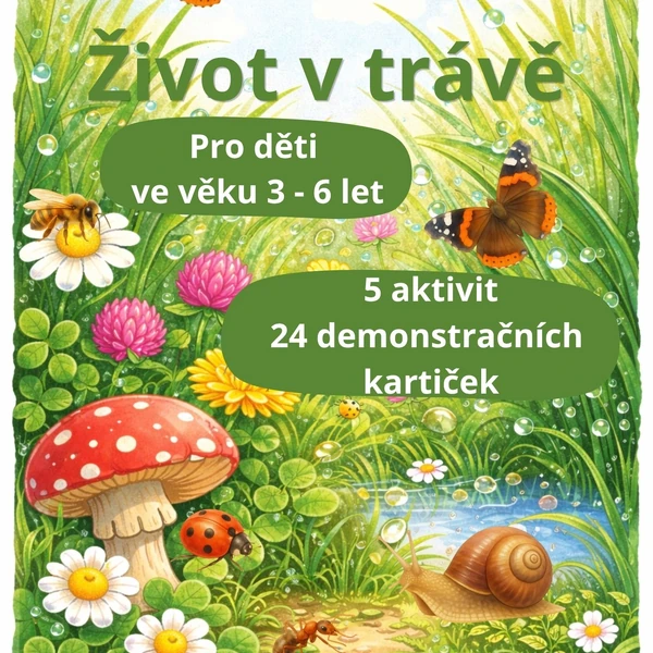 Život v trávě - soubor aktivit