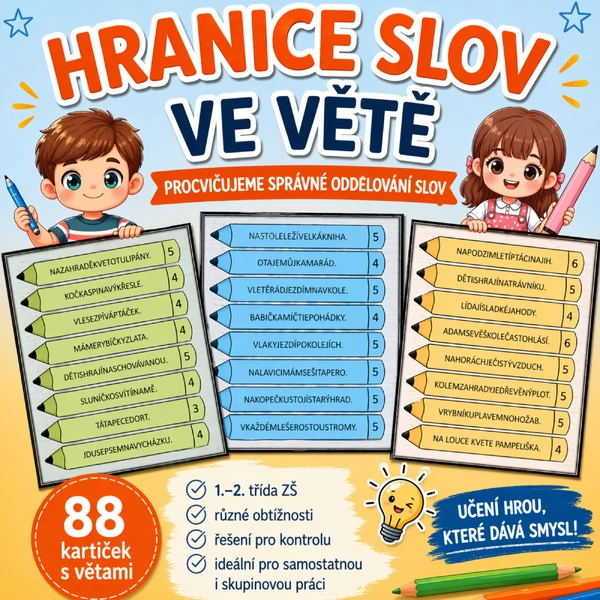 HRANICE SLOV VE VĚTĚ