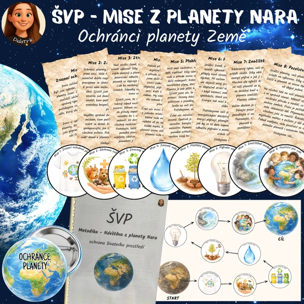 ŠVP - Mise z planety Nara: Ochránci planety Země