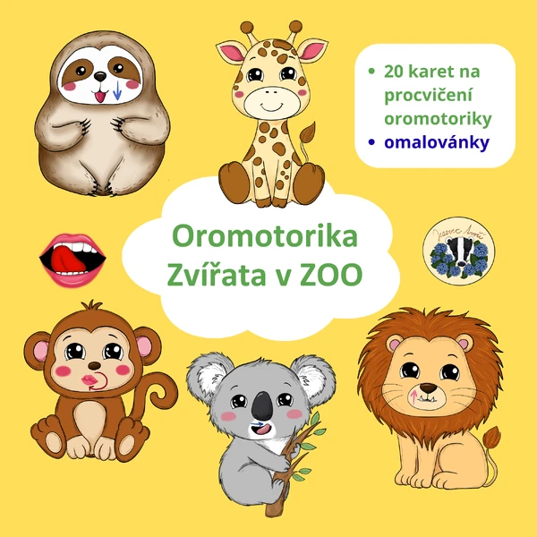 Oromotorika - zvířata z ZOO 