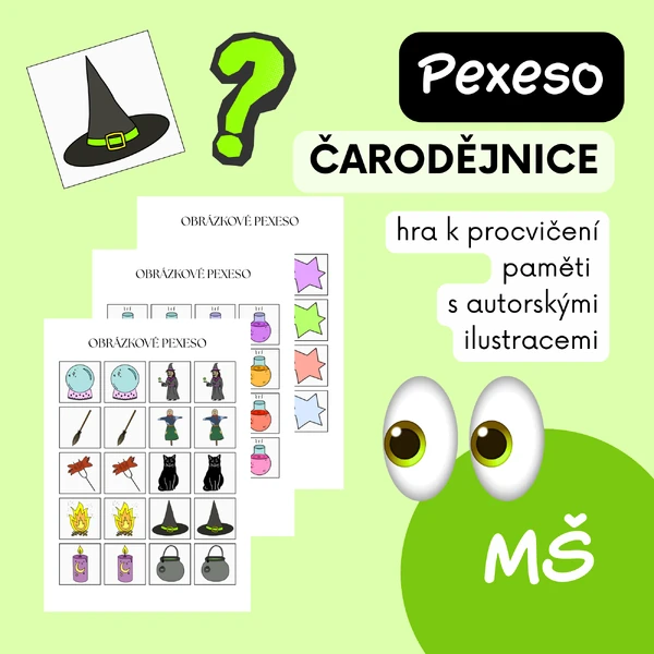 Čarodějnické pexeso
