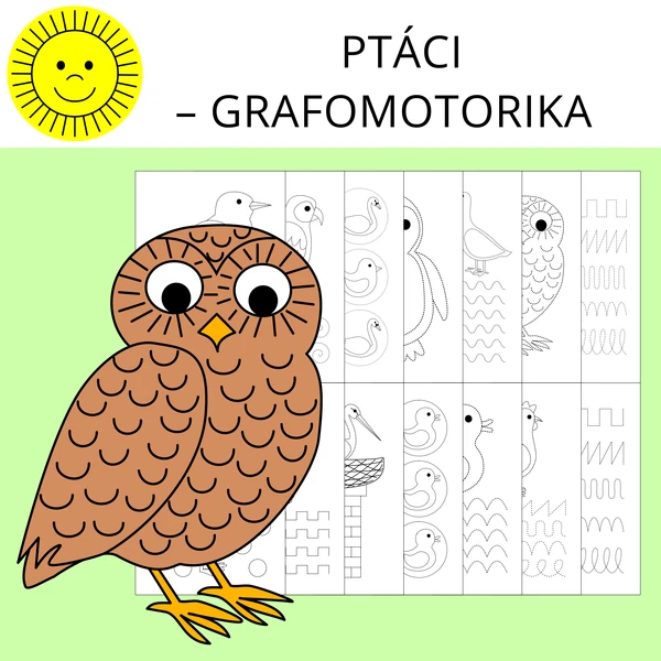 PTÁCI – GRAFOMOTORIKA