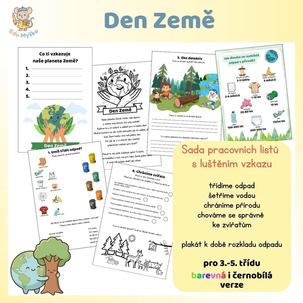 Den Země 3.-5. třída