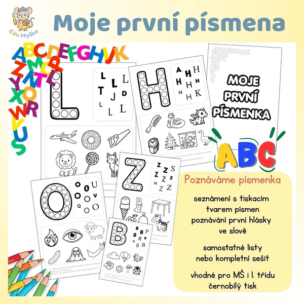 Moje první písmenka