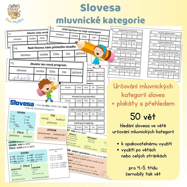 Slovesa - mluvnické kategorie