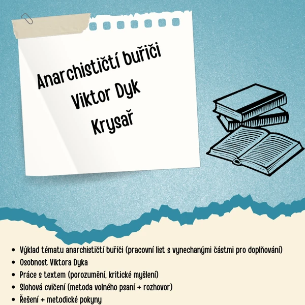 Anarchističtí buřiči, Viktor Dyk, Krysař