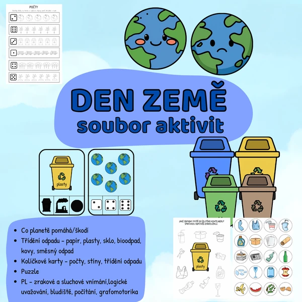 Den Země + třídění odpadu 