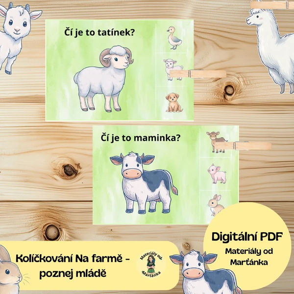 Kolíčkování - poznej správné mládě