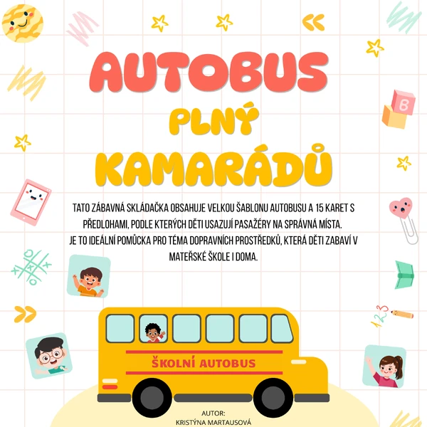 Autobus plný kamarádů - Kdo dnes jede do školky?