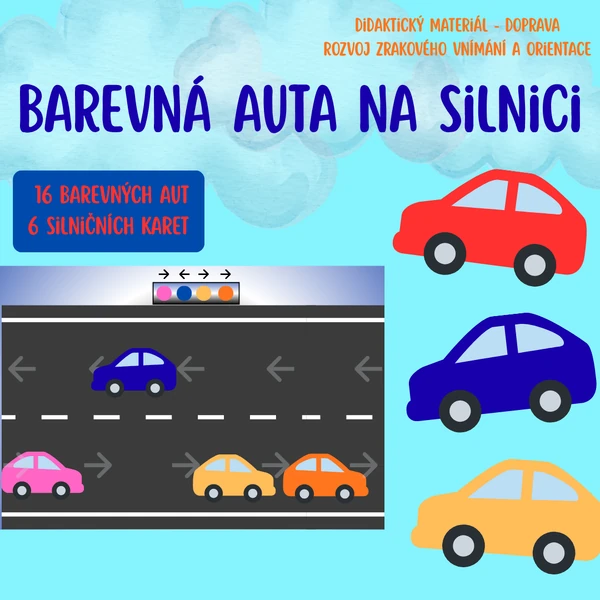 Řiď se šipkami a barvami - doprava