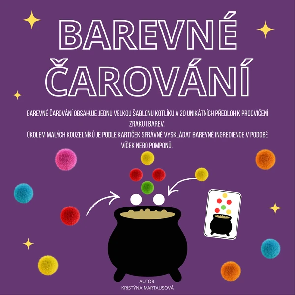 Barevné čarování v kotlíku - Uvař si svůj lektvar