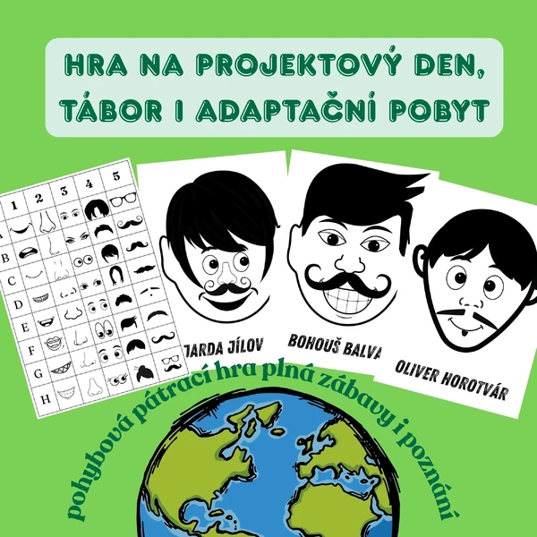 Den Země - zábavná hra na projektový den, tábor i adaptační pobyt
