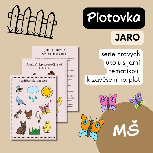 Jarní plotovka