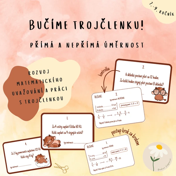 Bučíme trojčlenku!