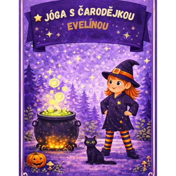 🧙‍♀️ JÓGA S ČARODĚJKOU EVELÍNOU 🧘‍♀️