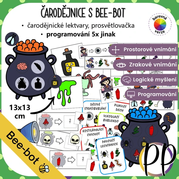 Čarodějnice s Bee-bot